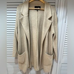 Women’s Blazer-Style Sweater Jacket